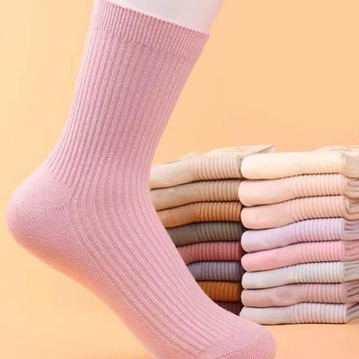 湖北孕妈专选！纯棉孕期护足袜，中筒不勒腿 + 薄款透气，给孕中晚期水肿脚贴心守护